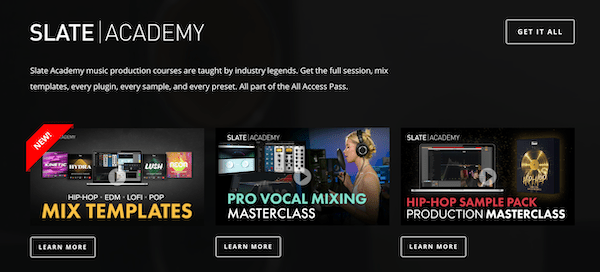 Improve your mixing skills with Slate Academy